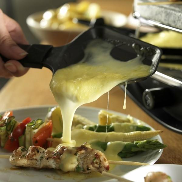 raclette -ideoita loistava juusto