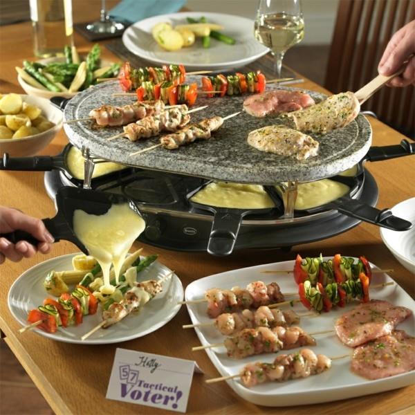 raclette ideoita ihana valmistelu