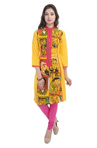 Høj hals Rajasthani Kurti