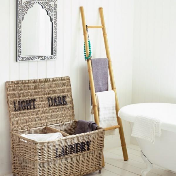rottinki pajuhuonekalut pyykkikorit pyyhe tikkaat bambu kylpyhuone huonekalut vapaasti seisova kylpyamme