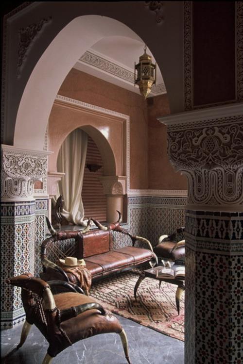 Ideoita marokkolaisen olohuoneen sisustamiseen
