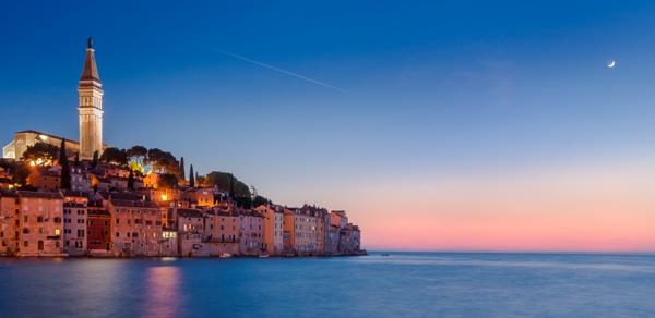 matka Kroatiaan Rovinj romanttinen pohjoinen