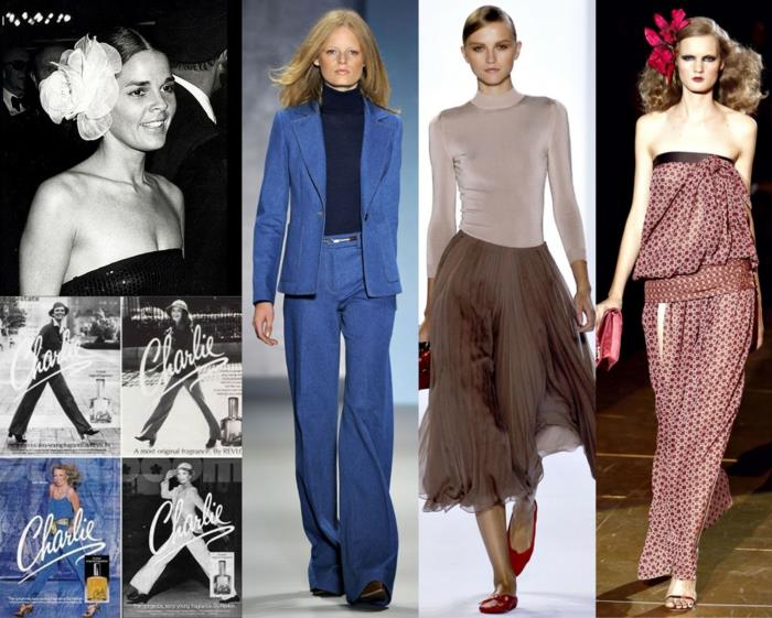 retro mekot syksy naisten muoti 70 -luvun trendi