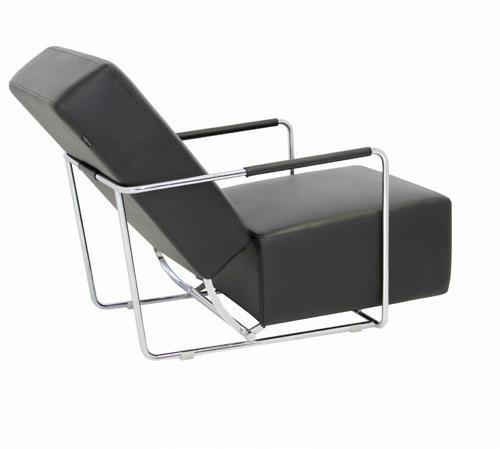 retro moderni nojatuoli suunnittelee nahkaa tyylikäs minimalistinen