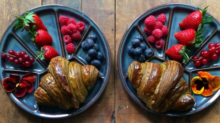 aamiainen ideoita herkullinen aamiainen terveellinen aamiainen reseptit marjat rakastavat croissanteja