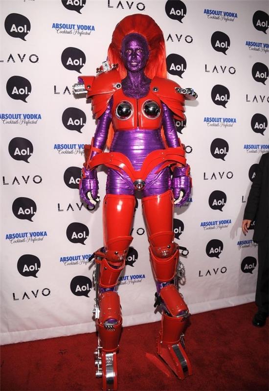 robotti 209 puku Heidi Klum Halloween