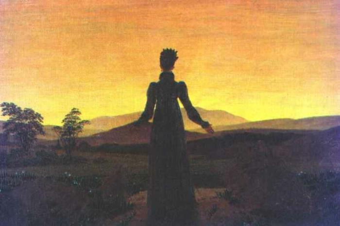 romantiikan aikakausi romantiikkataide Caspar David Friedrich