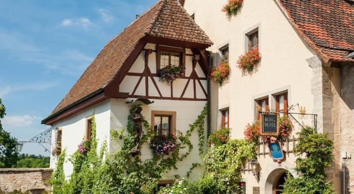 romanttiset hotellit rothenburg ob der tauber castle hotel