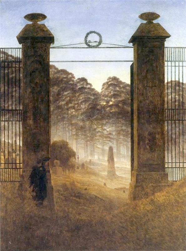 romantiikka taide maalaus Caspar David Friedrich