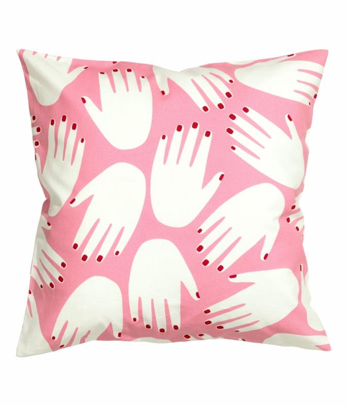 vaaleanpunaiset koriste -esineet verkossa HundM Home Sale koristetyynyt tyynyliinat