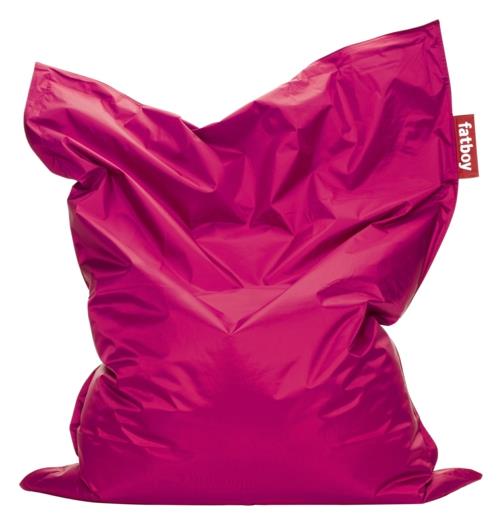 vaaleanpunainen lepotuoli tyyny fatboy design suunnittelija vaaleanpunaiset huonekalut
