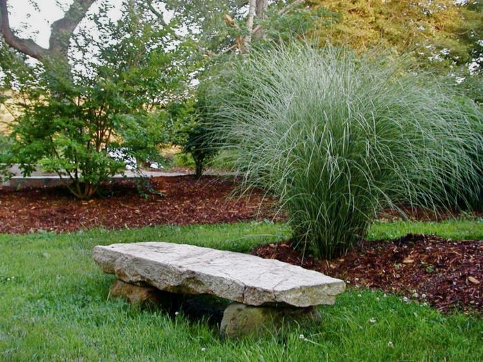 maalaismainen puutarha penkki kivi puutarha patio huonekalut