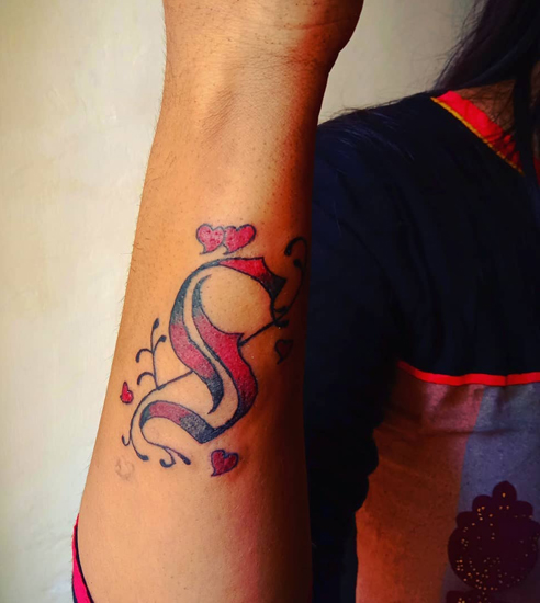 S Tattoo Design