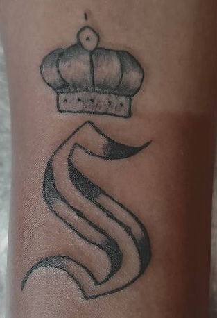 S Letter Tattoo