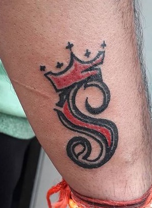 S Letter Tatoveringer