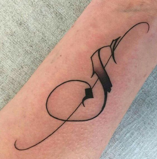 Tattoo Of S Letter