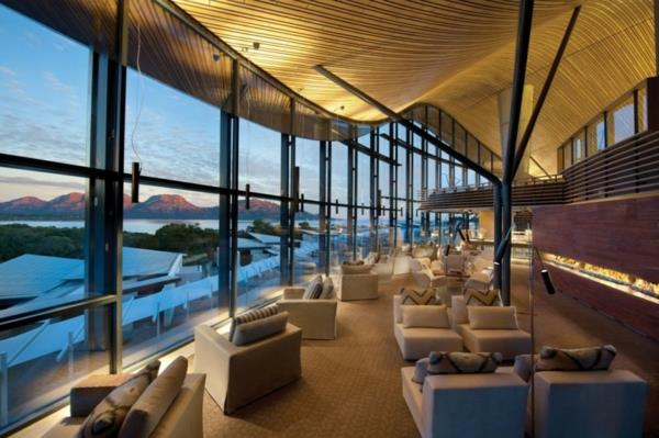 saffire freycinet resort tasmania mukava oleskelualue