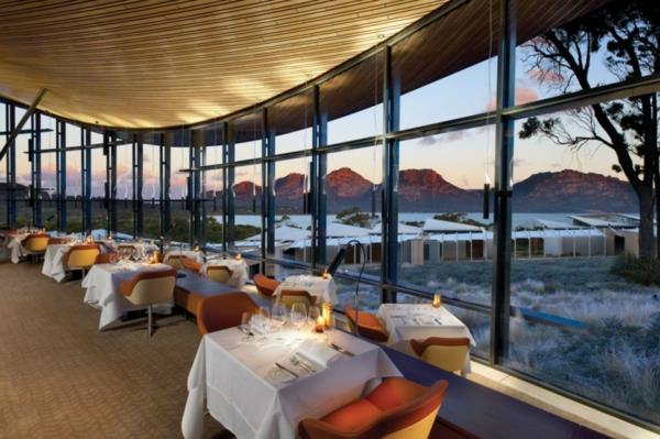 saffire freycinet resort tasmania ravintola