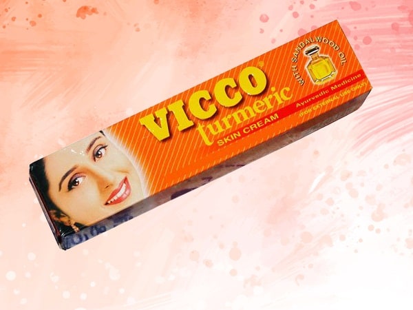 Vicco gurkemeje creme til acne