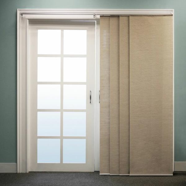 liukuverhot puutarhakaiteet ovi beige paneeliverhot