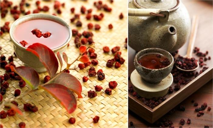 schisandra marjat aasialainen tee ruoanlaitto