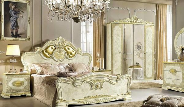 makuuhuoneen suunnittelu barokkityyliin