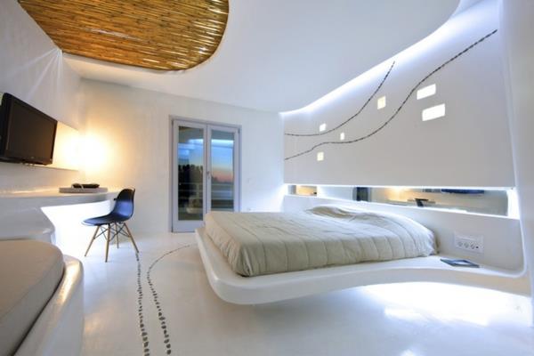 kelluva sängynrunko täysin halpa moderni muotoilu futuristinen