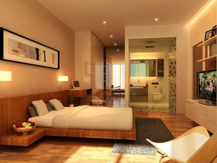 makuuhuoneen lamppu modernit valaisimet beige seinän väri