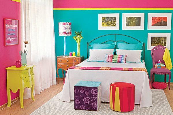 makuuhuoneen seinän suunnittelu värillisiä ideoita kuvia