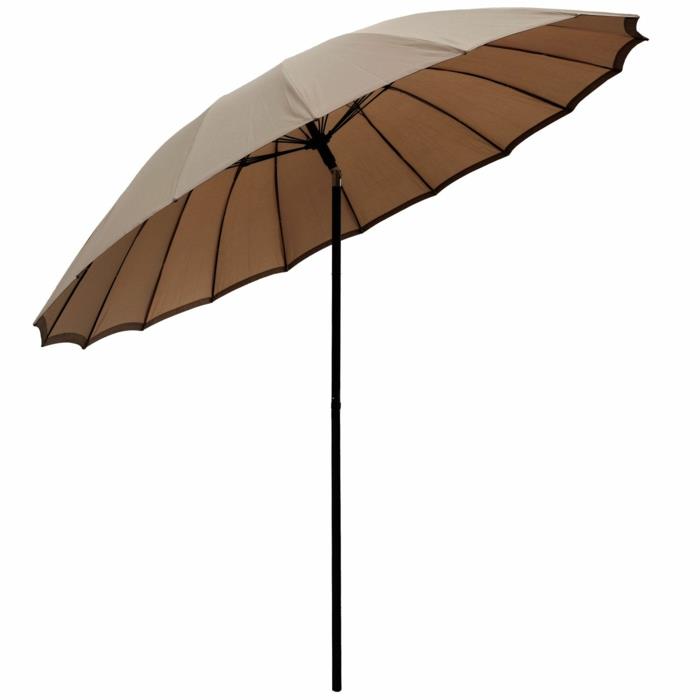 yksinkertainen muotoilu paljon joustavuutta aurinkovarjo