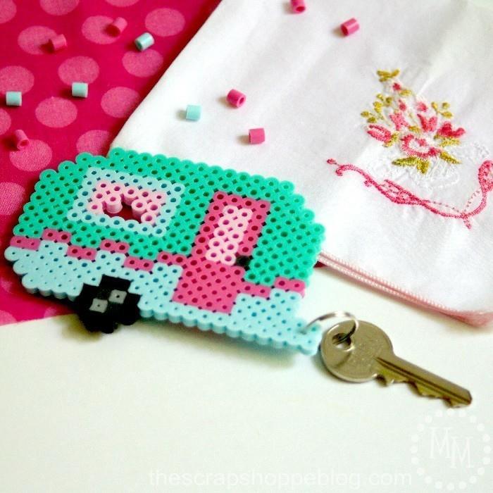 tee oma avaimenperäsi tinkerillä perlerhelmillä