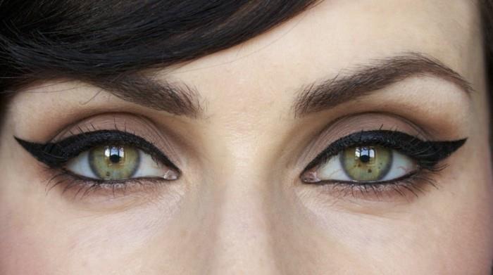 Meikkivinkit Silmänrajauskynä Mustan silmän meikkitrendit 2020