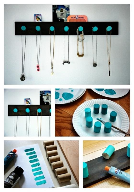 koruteline diy -ideat puiset vaarnat ombre