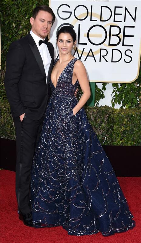 kauniit iltapuvut channing tatum vaimonsa jenna dewan tatumin kanssa