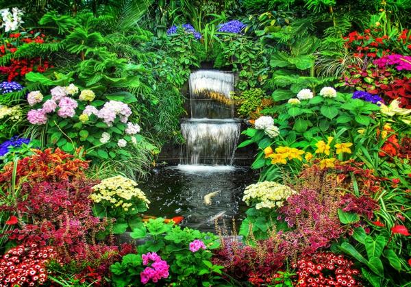 puutarha kuvat puutarha koristeet puutarha ideoita vesiputous