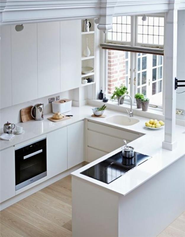 kauniit keittiöt kuvat keittiön suunnitteluideat puu pieni keittiö