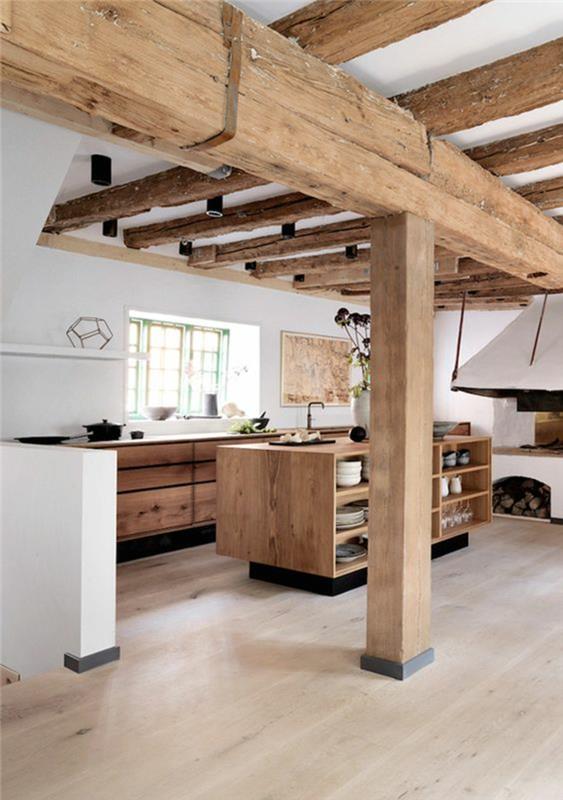kauniit keittiöt kuvat keittiöideat maalaismainen keittiösuunnitelma puukeittiö