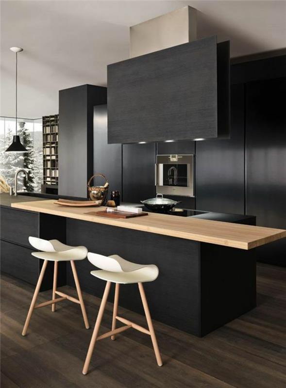 kauniita keittiön kuvia mustan keittiön suunnitteluideoita keittiökuvia