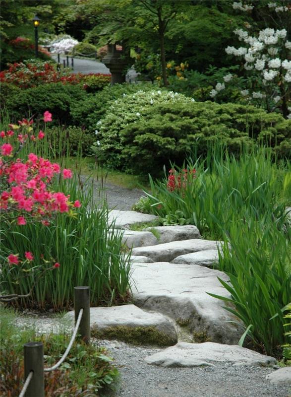 kauniit puutarhat rock garden luoda ideoita