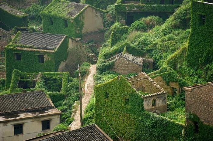 kauniita matkakohteita gouqi hylätty kylä kauniita taloja