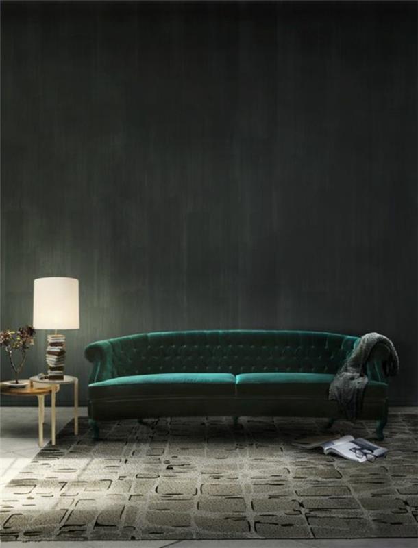 kauniit sohvat vihreä muotoilu tyylikäs matto