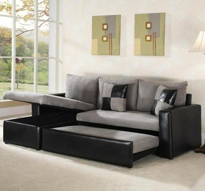 kauniit sohvat eri mallit vuodesohva nahkasohva mustat heitotyynyt