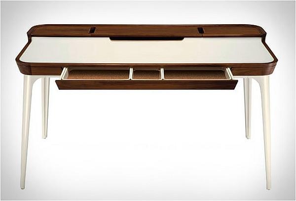 pöytä design minimalistinen valkoinen puulaatikko