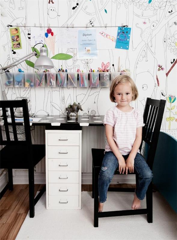 kirjoituspöytä perustaa lastenhuone oppimiskalusteet lasten huonekalut