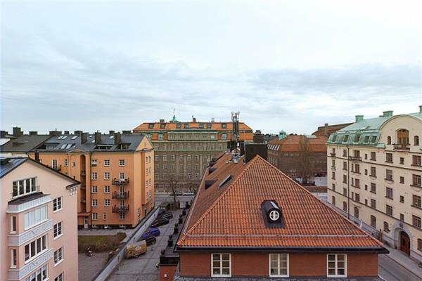 ruotsalainen parvihuoneisto tyylikäs kylpyhuoneen katto ulkona