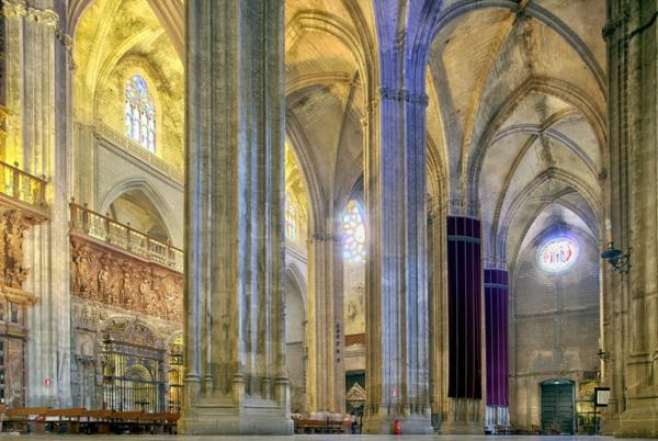 sevillan katedraali santa maria de la sede sisäkuva