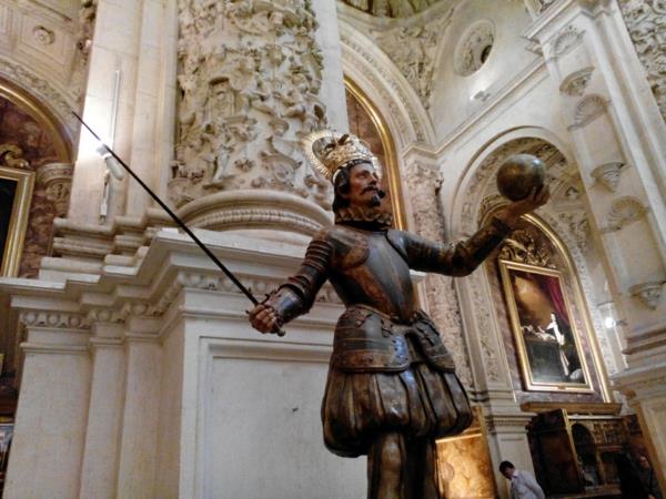 sevillan katedraali santa maria de la sede columbus patsas