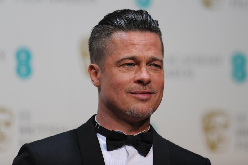 seksikäs Hollywood -näyttelijä Brad Pitt