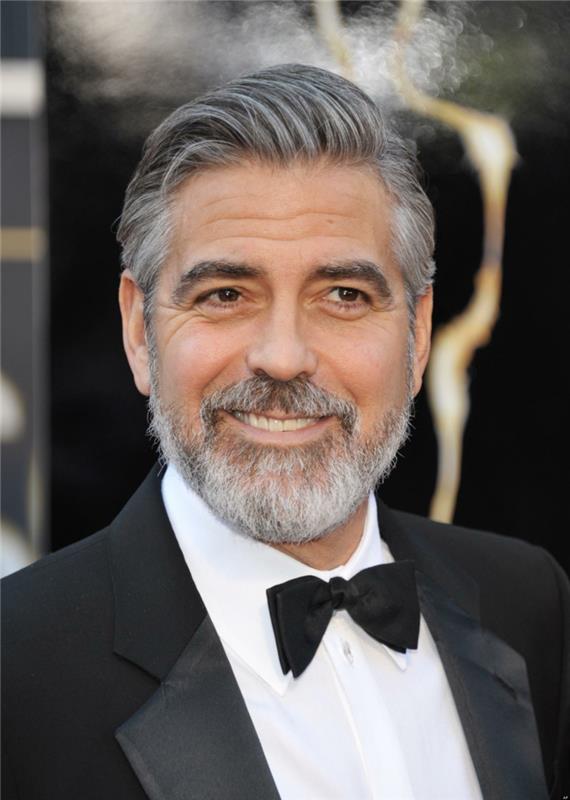 seksikäs Hollywood -näyttelijä George Clooney