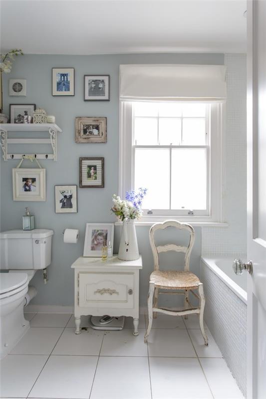 nuhjuinen tyylikäs kylpyhuoneen seinämaalaus seinämaalaukset kirkas tunnelma